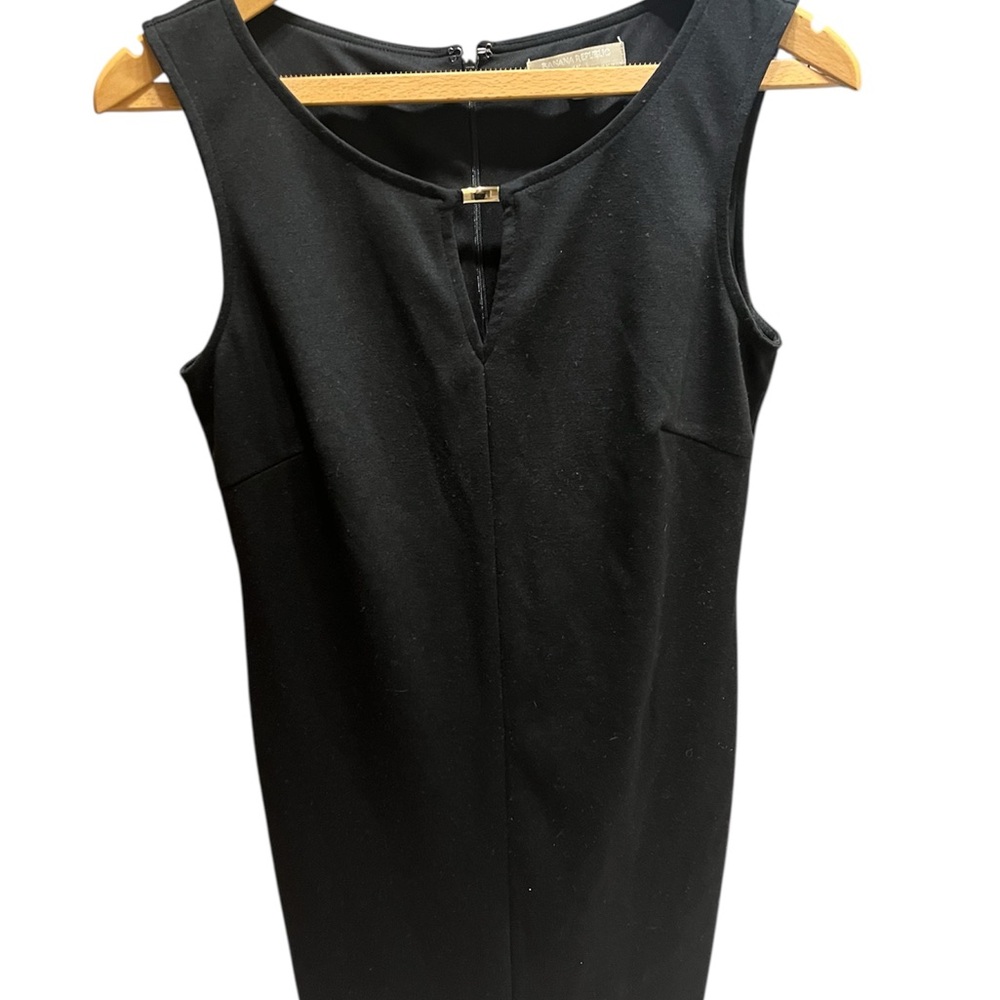 Elegant Banana Republic Black Sleeveless Dress
